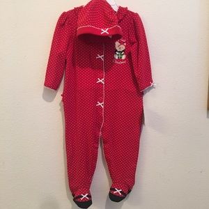 My 1st Christmas,One Piece with Hat